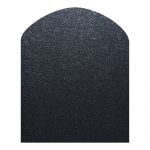 Притопочный лист Ogner 2380-01 (1000*1000) черный Радиальный