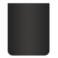 Притопочный лист Ogner 2383-01 (1000*1000) черный