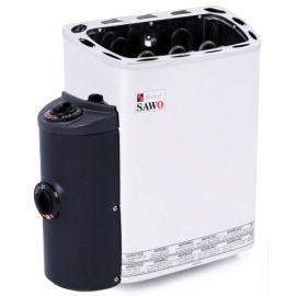 Электрическая печь SAWO Mini MN-36NB-Z (36 кВт встроенный пульт оцинковка нержавейка)
