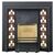 Топка STOVAX Art Nouveau Tiled Fireplace