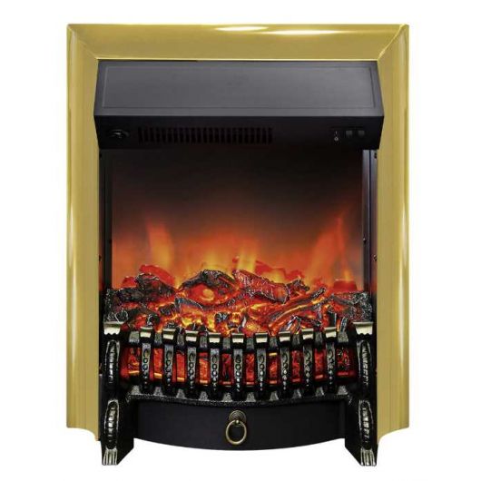 Очаг RealFlame Fobos Lux Brass