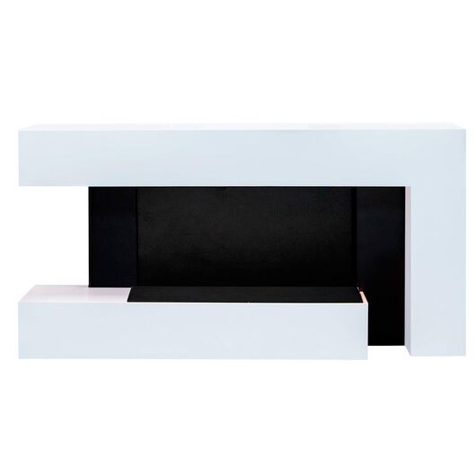 Камин DIMPLEX Futuro - Белый с черным с Cassette 1000 (с дровами), изображение 2