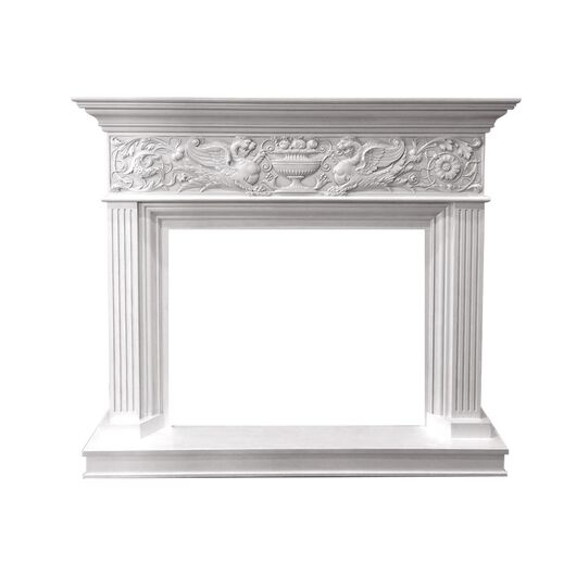 Камин DIMPLEX Palace - Белый с серебром с Symphony 30'' DF3020-INT, изображение 2