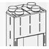Топка Астов (Astov) П2С 8457 R, Кожух для распределения горячего воздуха: Идет в комплекте