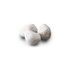 , Камень для бани: Кварцит белый шлифованный 140 кг